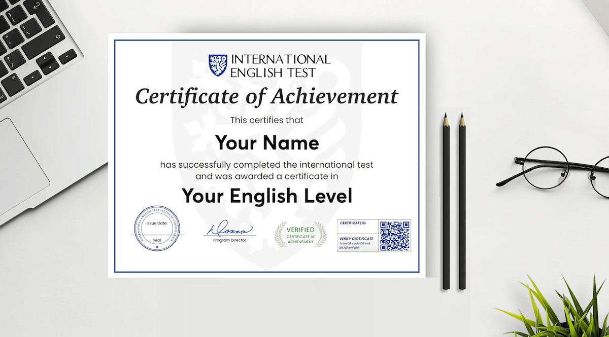 English Certificate